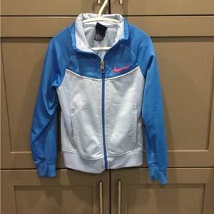 Nike Zippered Light Jacket Size 5-6 Girls